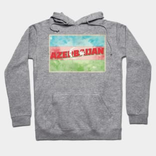 Azerbaijan Vintage style retro souvenir Hoodie